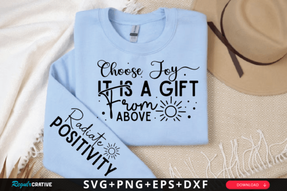 Choose Joy SVG: Graphics for T-Shirt Designs