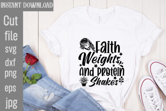 Faith Weights SVG: T-Shirt Graphics Review