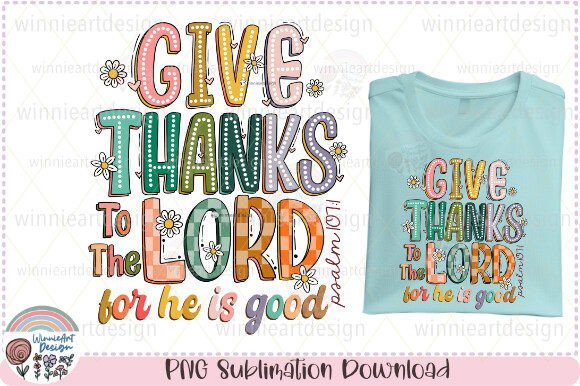 Give Thanks Retro Fall PNG: Graphics for T-Shirt Designs