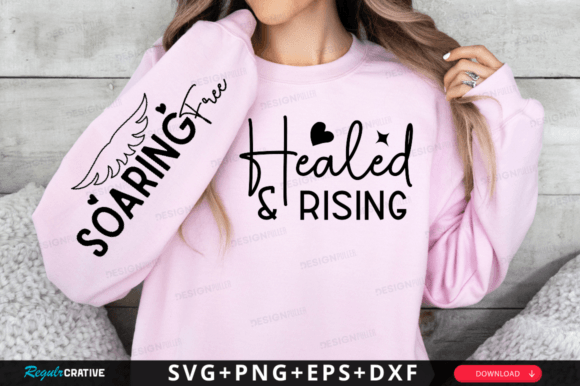 Healed Rising Sleeve Graphics for T-Shirt Designs