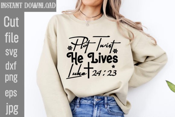 Plot Twist He Lives SVG: Graphics for T-Shirt Designs