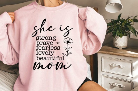 She is Strong: Graphics for T-Shirt Designs