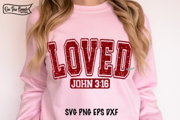 So Loved John 3 16 SVG: Graphics for T-Shirt Designs