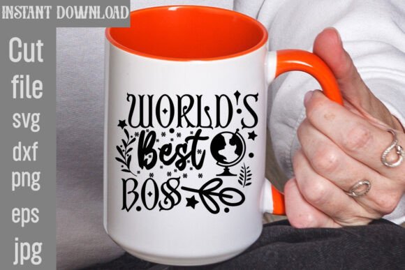 World s Best Boss SVG: Graphics Freebies